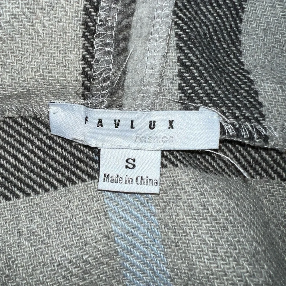 Favlux Fashion Gray Blue Wrap